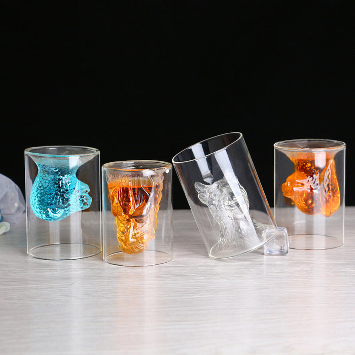 Custom Logo Customised Glass Cup