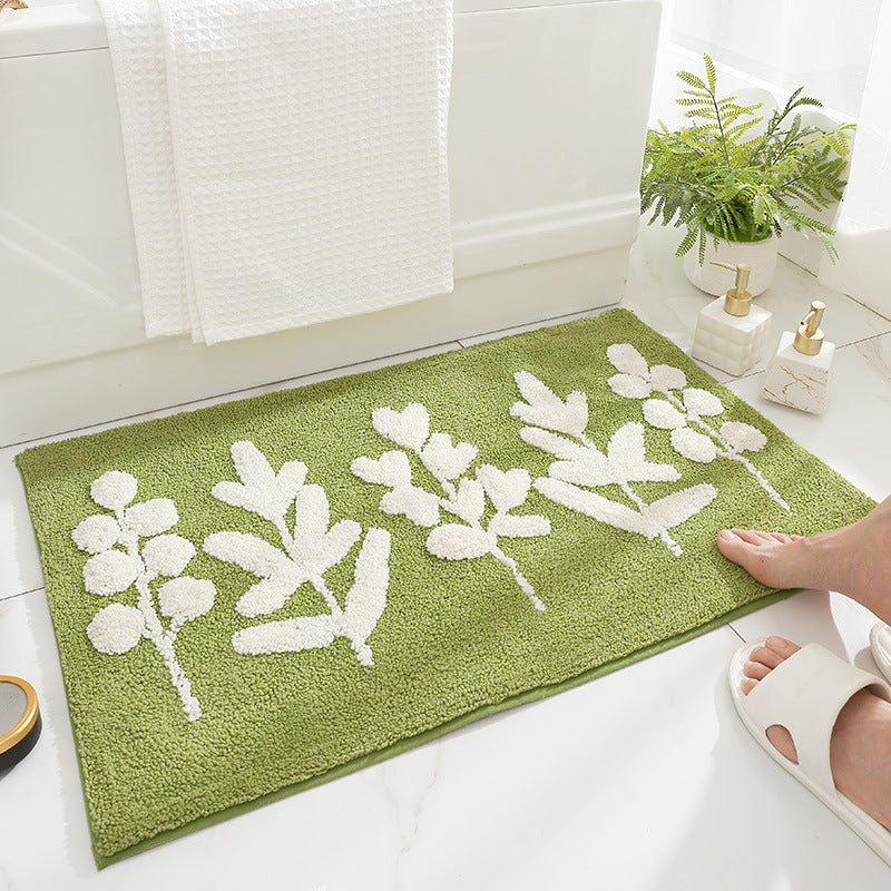 Custom Logo Non-slip Household Flocked Floor Mat | Premium Corporate Gifts and Custom Gifts