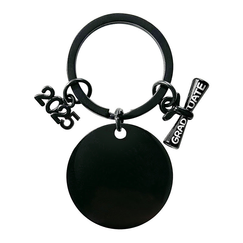 Custom Logo Graduation Shaped Metal Keychain | Premium Corporate Gifts and Custom Gifts
