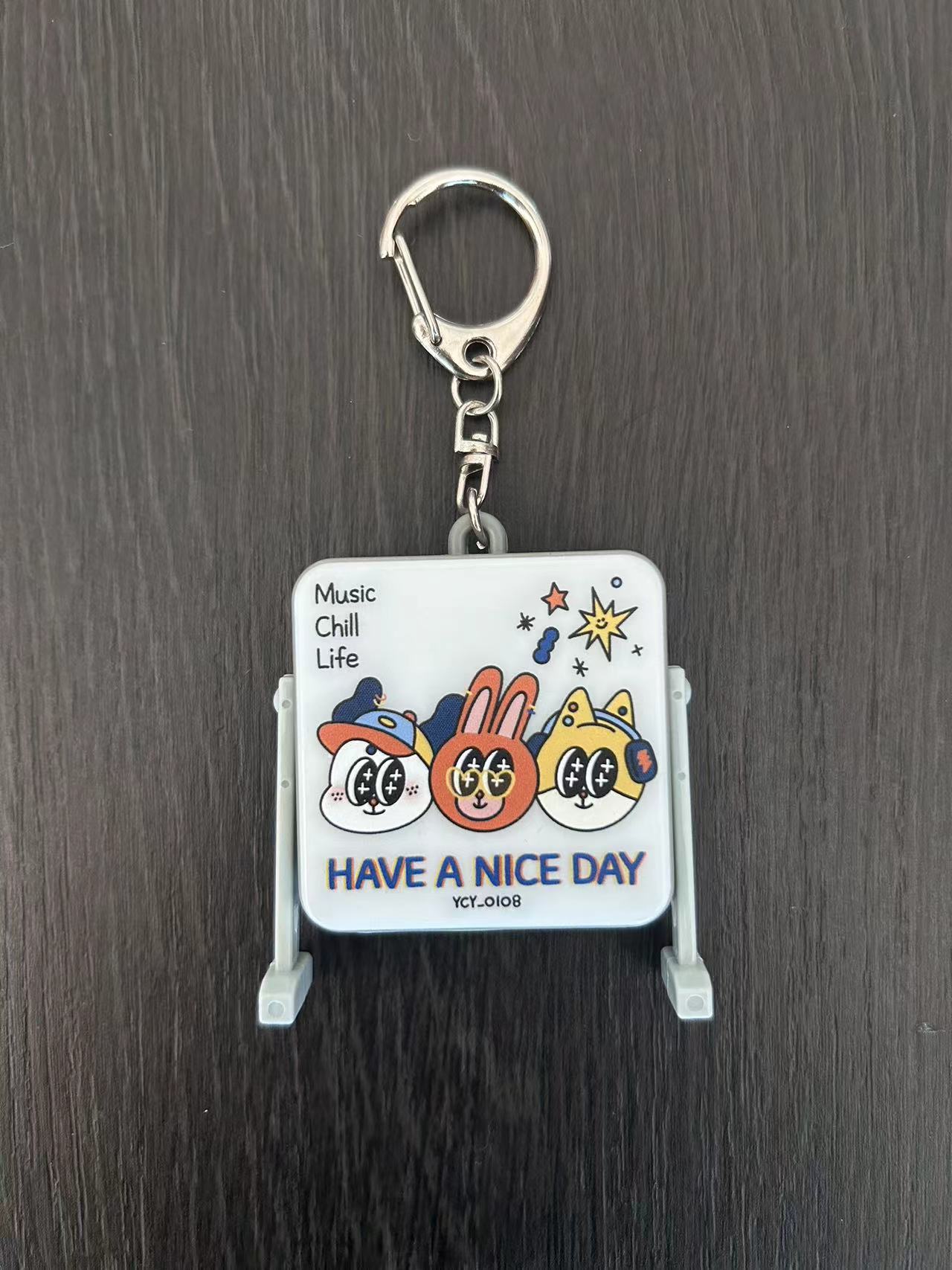 Custom Logo Luminous Light Box Keychain | Premium Corporate Gifts and Custom Gifts