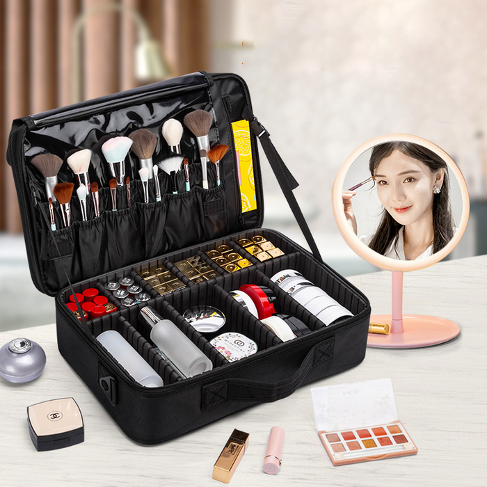Custom Logo Travel Portable Convenient Large Capacity Cosmetic Bag
