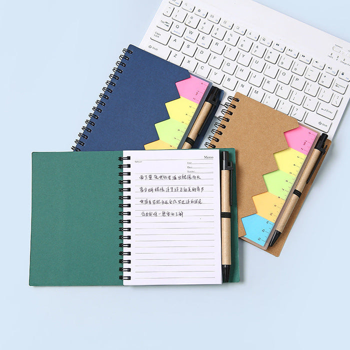 Custom Logo Office Small Ruler Post-it Notebook