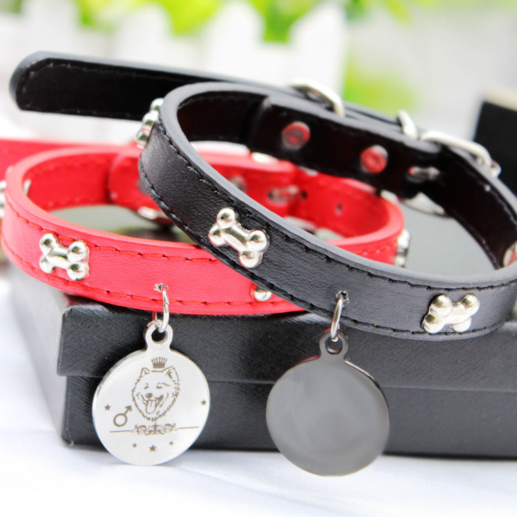 Custom Logo Leather Pet Collar | Premium Corporate Gifts and Custom Gifts