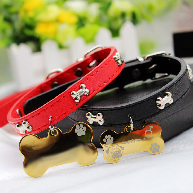 Custom Logo Leather Pet Collar | Premium Corporate Gifts and Custom Gifts