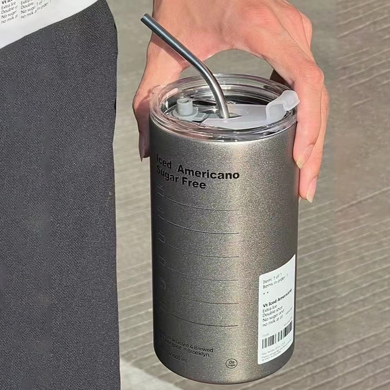 Custom Logo New double-walled stainless steel coffee cup | Premium Corporate Gifts and Custom Gifts